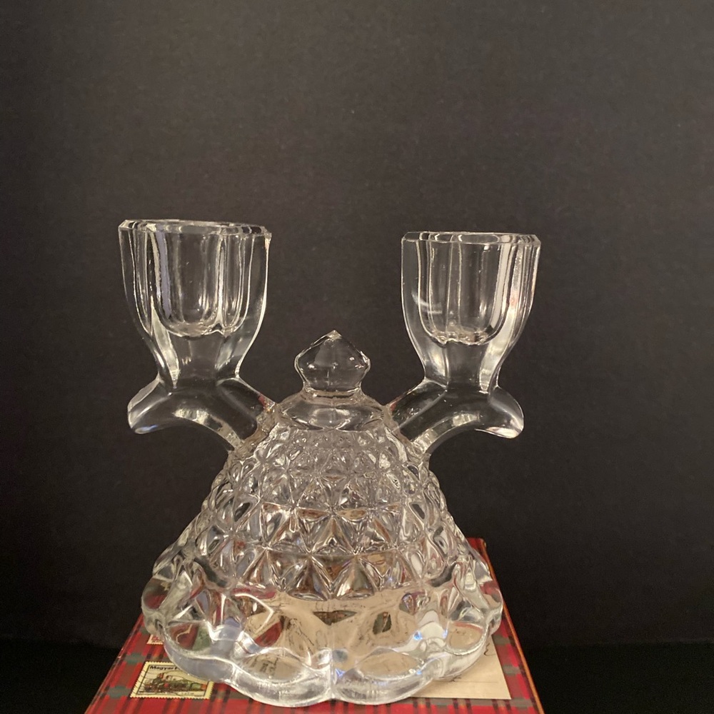 Imperial Glass candlesticks